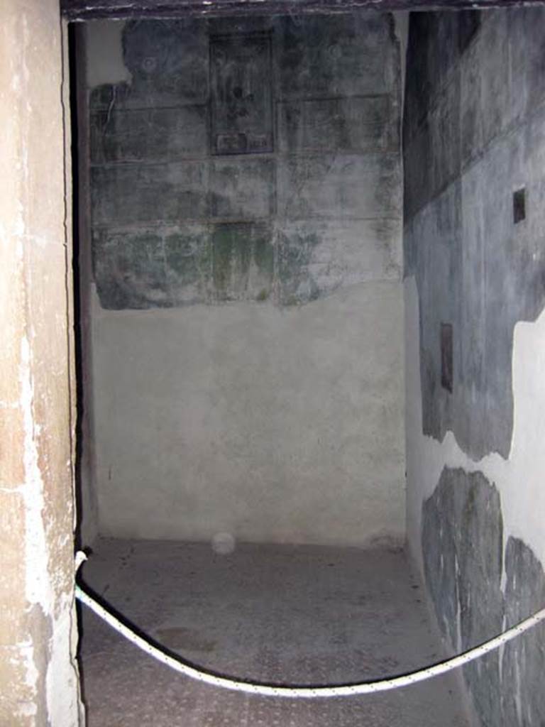 V.1 Herculaneum. June 2011. Looking west through doorway. 
Photo courtesy of Sera Baker.
